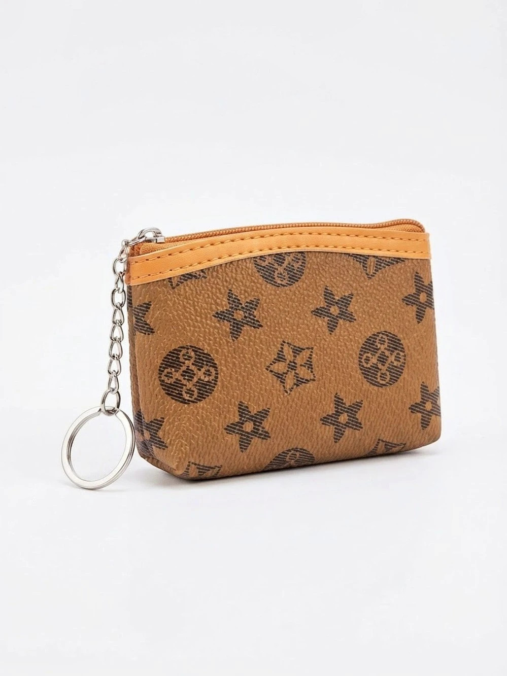 Brown & Black Mini Bag Keychain/Purse Accessory